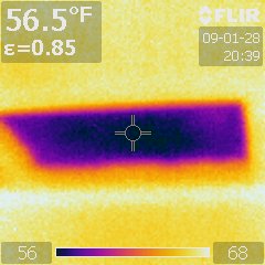 Infrared Attic Hatch