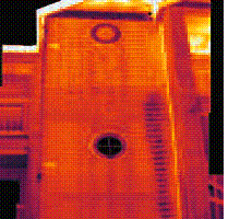 mold inspect of apartment Infrared photo