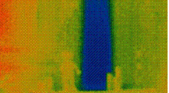 Missing Insulation in Wall Infrared Thermography